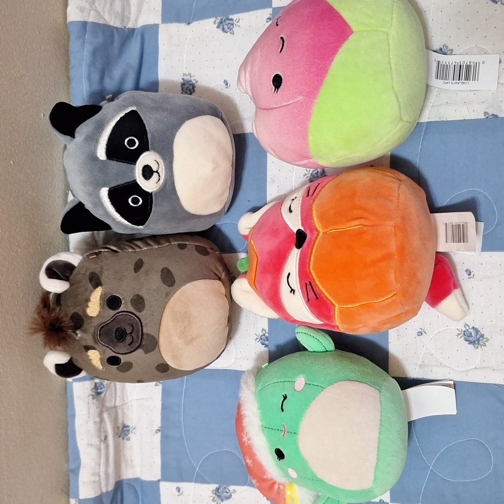 Squishmallow Animal Set